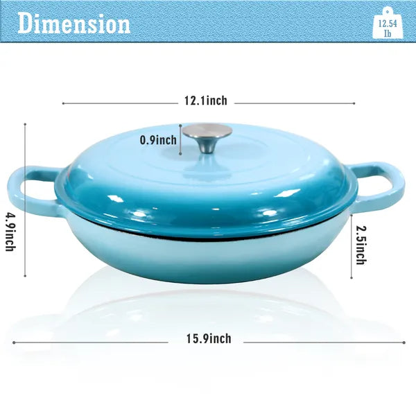 Classic Enamel Everyday Pan