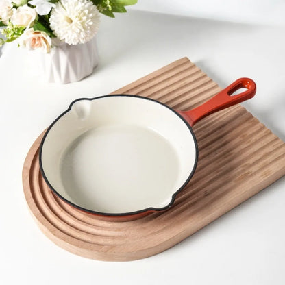 Non-Stick Enameled Cast Iron Fry Pan