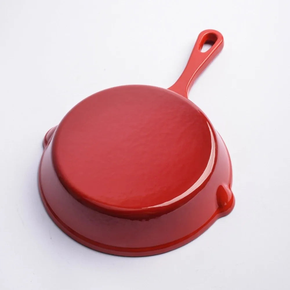 Non-Stick Enameled Cast Iron Fry Pan