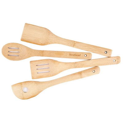 3 Piece Bamboo Utensil Set