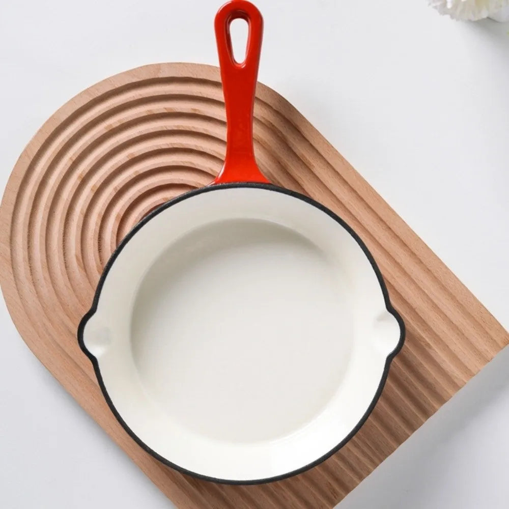 Non-Stick Enameled Cast Iron Fry Pan