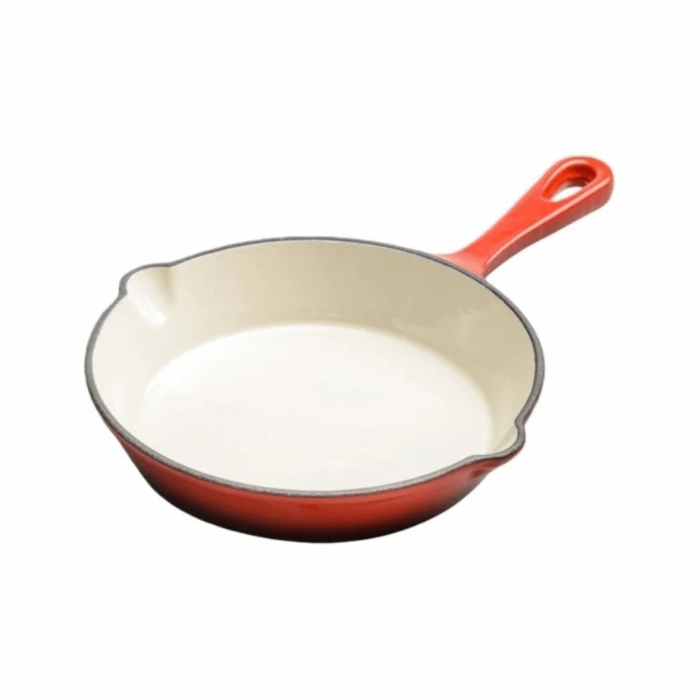 Non-Stick Enameled Cast Iron Fry Pan