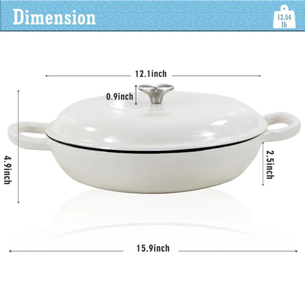 Classic Enamel Everyday Pan