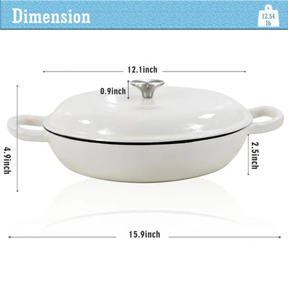 Classic Enamel Everyday Pan