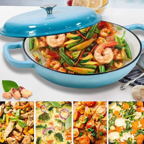 Classic Enamel Everyday Pan
